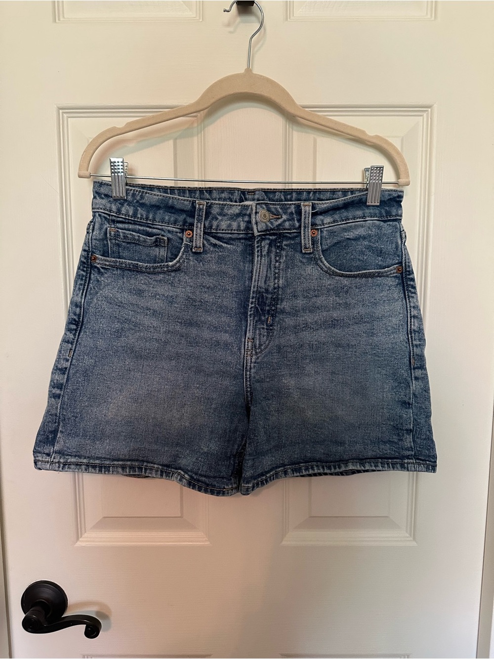 Old Navy Vintage Wash Blue Denim Shorts